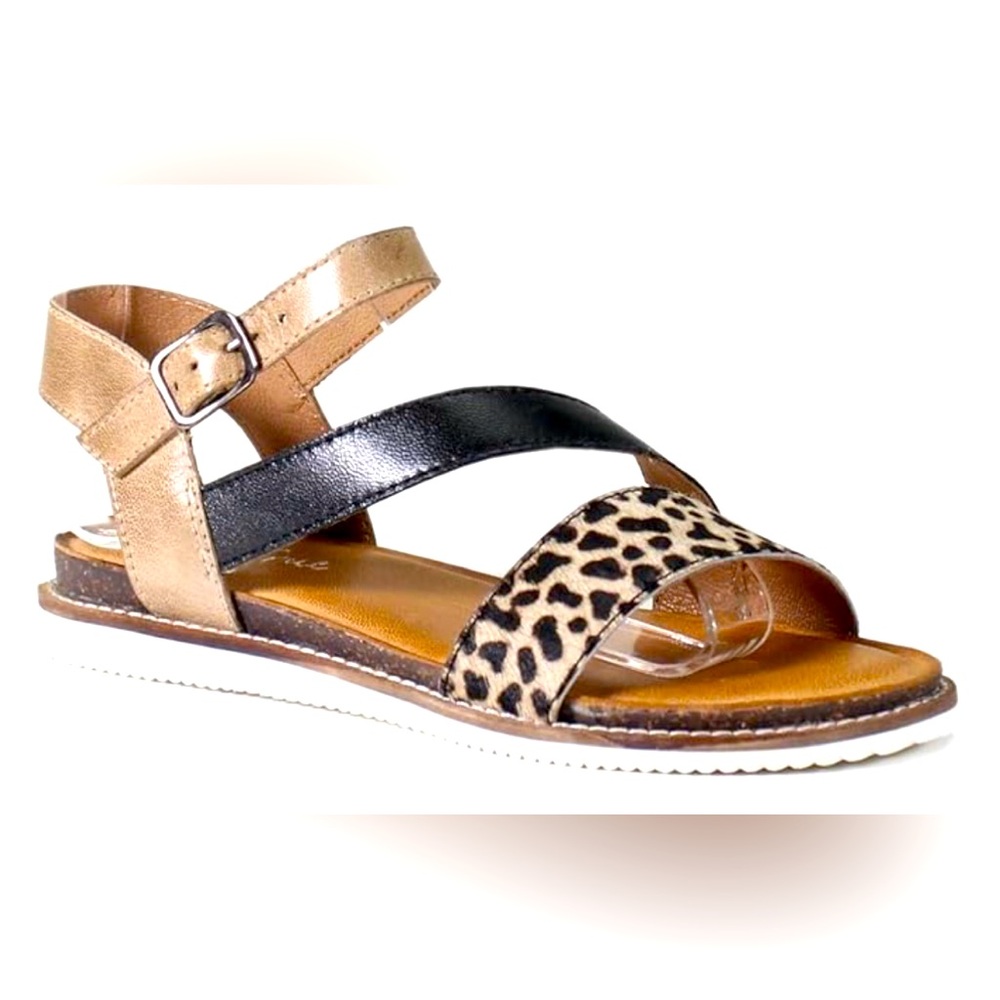 $98 retail! Diba True Fiesta Time Leather Sandals (NIB)
